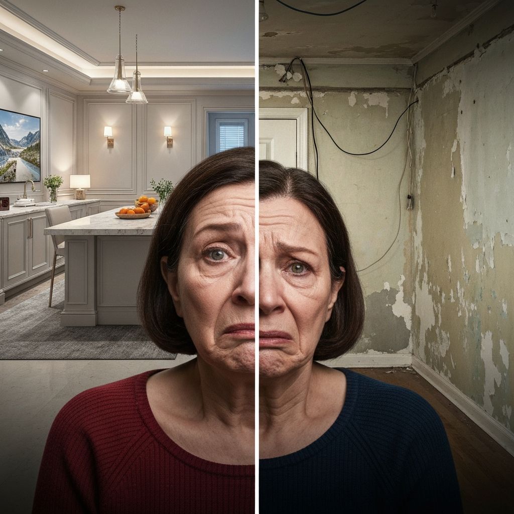 Contrast between rental promises and reality